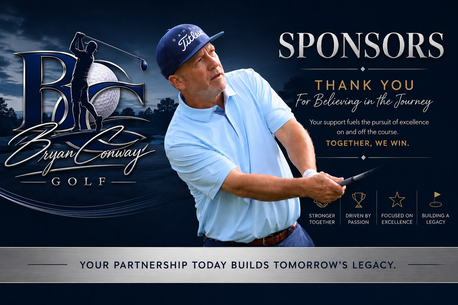 Sponsors -- Thank You For Believing in the Journey. Together, We Win.